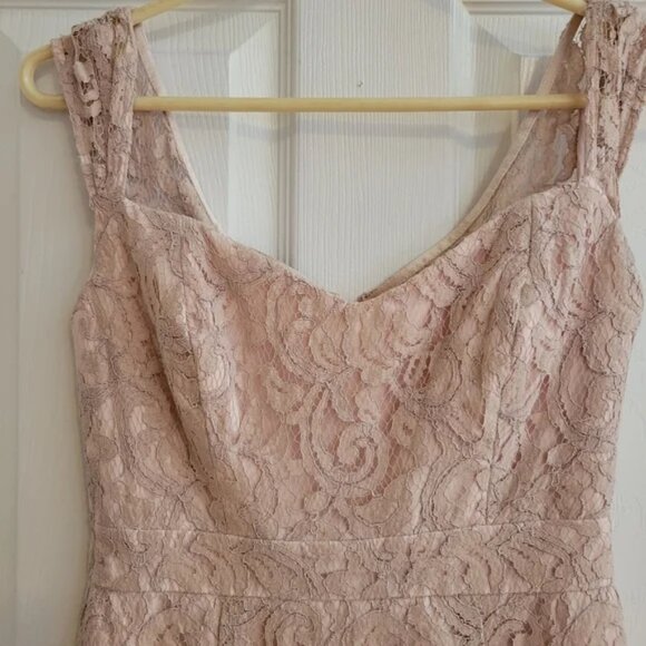J.Crew Lace Sheath Cocktail Dress Pink – Size 4 - Picture 10 of 11